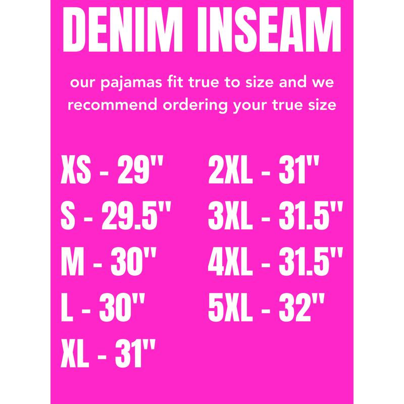 Denim Dreams Pajama Set